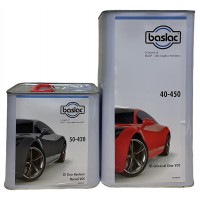 Лак BASLAC 40-450 КОМПЛЕКТ, 5л + отв. 50-420, 2.5л