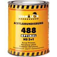 Грунт акриловый для авто CHAMÄLEON 488 OPTIMAL HS 5+1, 1л, красный (без отвердителя)