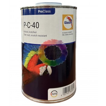 Glasurit Лак Р-С-40 прозрачный ProClass стойкий к царапинам, 1л