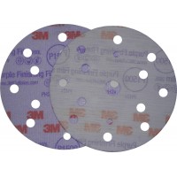 3M 51099 Супертонкий Абразивный Полировальный Диск Hookit 260L, діам. 150 мм, P800, конфіг. LD861A